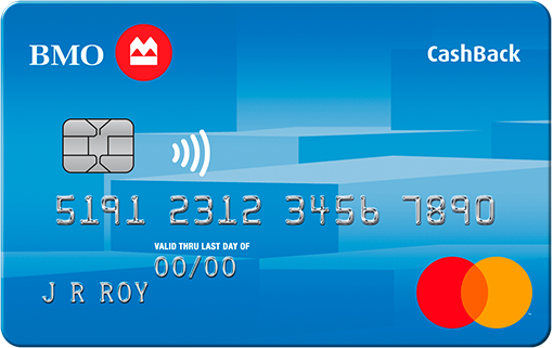 BMO cashback mastercard for students